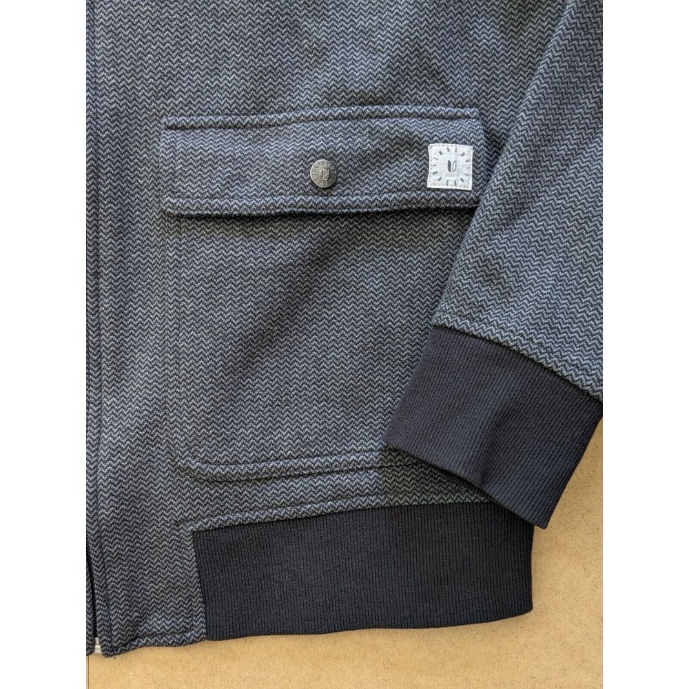 LinkSoul Full Zip Men's Jacket Black/Gray‎ Large - Picture 2 of 8